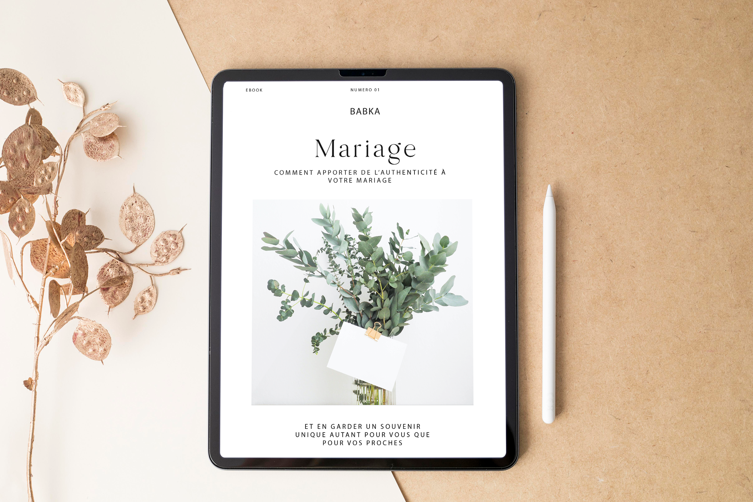 Ebook papeterie mariage