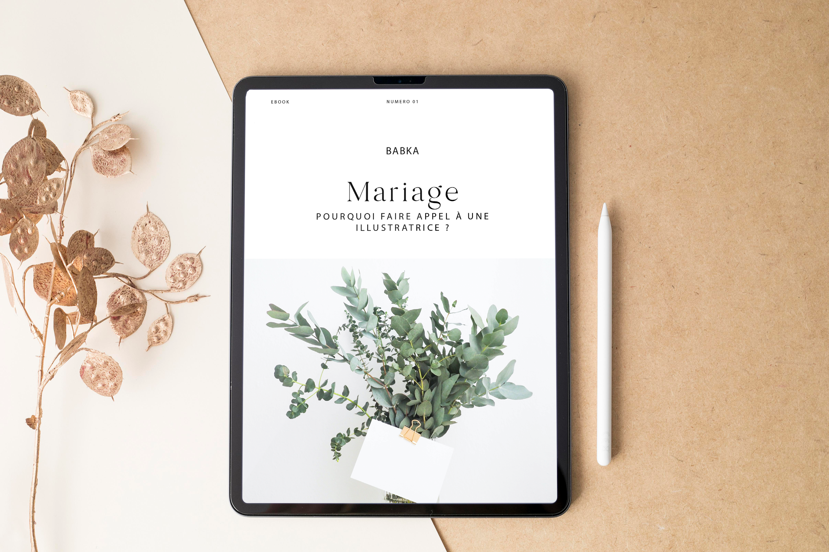 Ebook papeterie mariage
